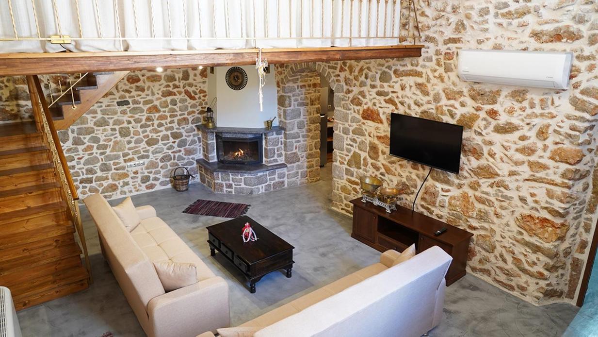 Stone Residence Chios Agios Georgios Sykousis Eksteriør bilde