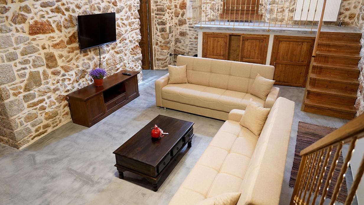 Stone Residence Chios Agios Georgios Sykousis Eksteriør bilde
